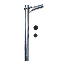 Tige de selle 25,4 mm vélo route VTT déportée avec recul de 75 mm