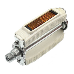 Pédales blanches vélo vintage City Marwi