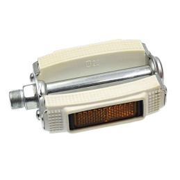 Pédales blanches vélo vintage City Marwi