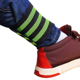 JUKOTA – 2 Pinces Réfléchissantes Pour Pantalon De Vélo – Clip Anti-vent, Anti-embourbement – Sécurité Nuit, Running, Sport