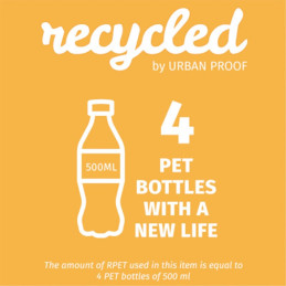 Sacoche vélo Shopper 20 L en matériau recyclé Urban Proof