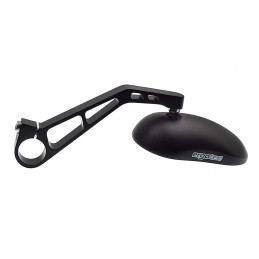 ergotec M 99 Lv Fietsspiegel, uniseks, voor volwassenen, zwart, eenheidsmaat