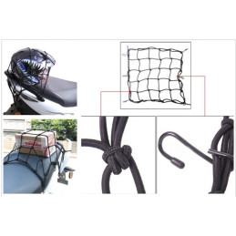 Filet de maintien pour porte bagage de vélo