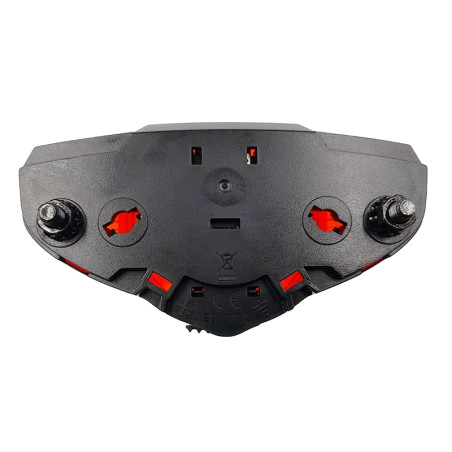 Feu Arrière LED Pour Vélo, 80mm, Pour Porte-bagages, Lumière Rouge Stable