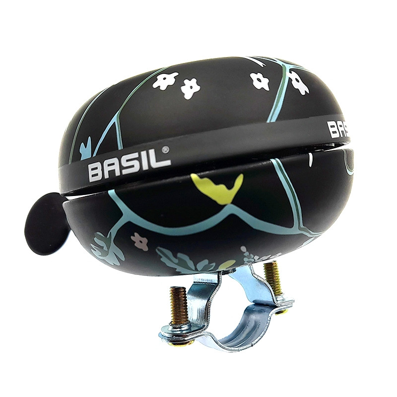 Sonnette De Vélo Basil Wanderlust – Acier, 80 Mm, Motif Oiseau, Pour Guidon 22,2 Mm