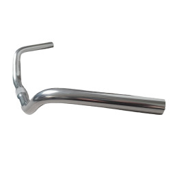 Ancien Guidon Mini Vélo – Avec Poignées Et Sonnette, Joli Timbre Quadrillé