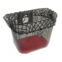 Filet élastique pour panier avant de vélo