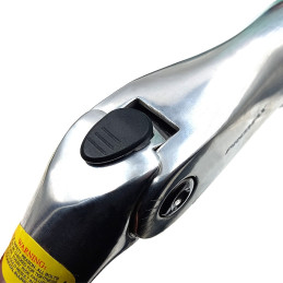 Bouchon de potence solide en caoutchouc réglable noir