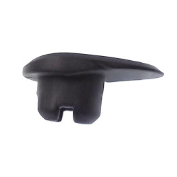 Bouchon de potence solide en caoutchouc réglable noir