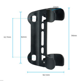 CLIPS DE RETENUE de pompe facile à installer pour cadre de vélo durable