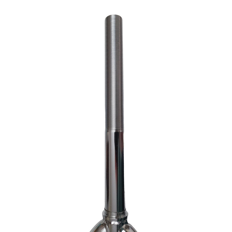 Fourche VTT 26 pouces chromée potence d25.4 filetée a tasseaux