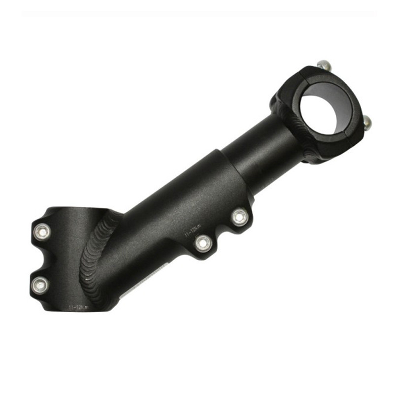 Potence Tandem Atoo Noir reglable de 135 à 170 mm