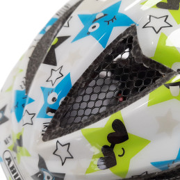 Abus casque Anuky white star S