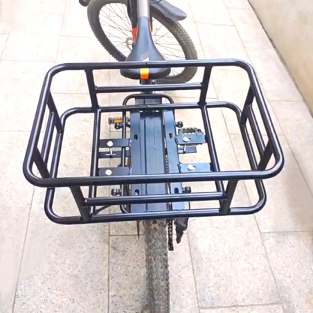 Eovolt Panier avant pliable noir | 59.95 € - Culture Vélo