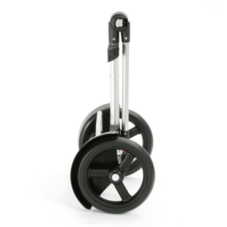 Chariot De Courses Pliable 5Five Simply Smart - Noir, Avec Poignée, En Acier Et Polyester