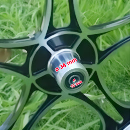 Jante de vélo 20 "en aluminium pour vélo et remorque vélo