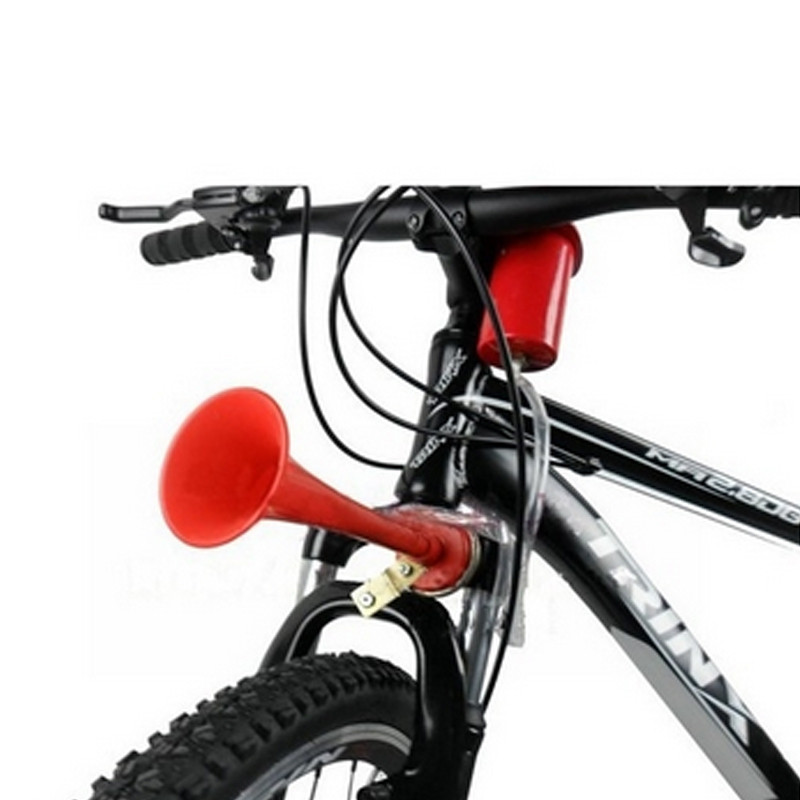 Corne De Vélo Classique YSAMAX - Avertisseur à Air Rétro En Aluminium - Argenté - Neuf