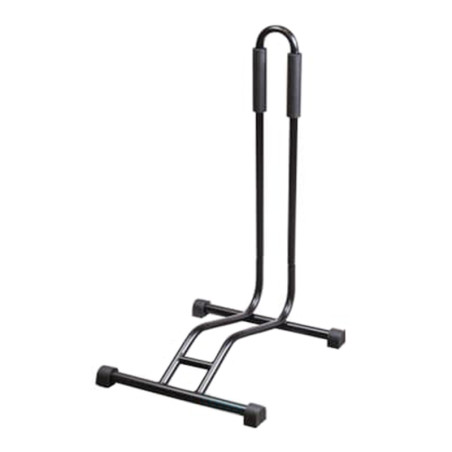 Support De Stationnement Pour Vélo Pliable - Structure Triangulaire - Réglable Avec Bouton - Pour Intérieur/extérieur (VTT, Vélo De Route)