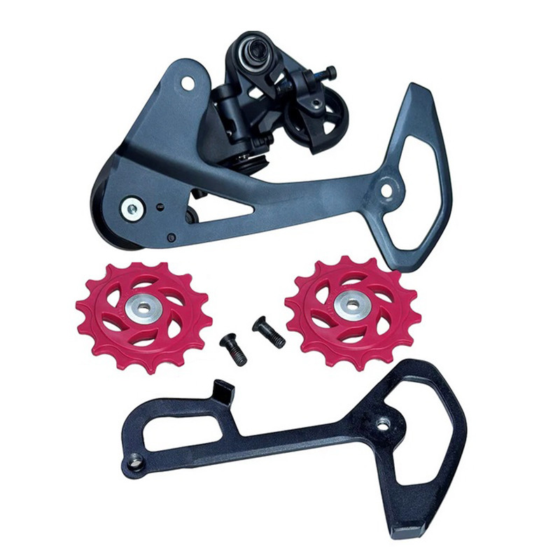 Kit De Galets De Dérailleur TOKEN TK1733-RED, Rouge/blanc, Pour Route Et VTT, Neuf