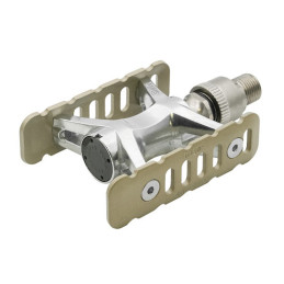 MKS Clip-on Paire de pédales vélo amovibles résistantes en aluminium