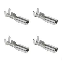 Cosse femelle pour phare de vélo 2,8 mm