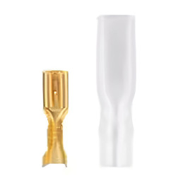 Cosse femelle pour phare de vélo - 3 mm