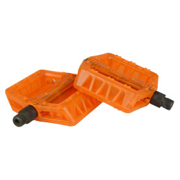 Pédales oranges pour vélos BMX 9/16