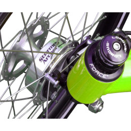 Moyeu Avant Vélo Vintage – Frein à Tambour – 36 Trous – 100mm – Pour Sturmey Archer – Neuf