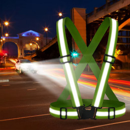 CSPARKV Pack De 4 Brassards Réfléchissants Running, Dispositifs