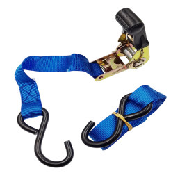 Sangle à cliquet d'arrimage avec crochets