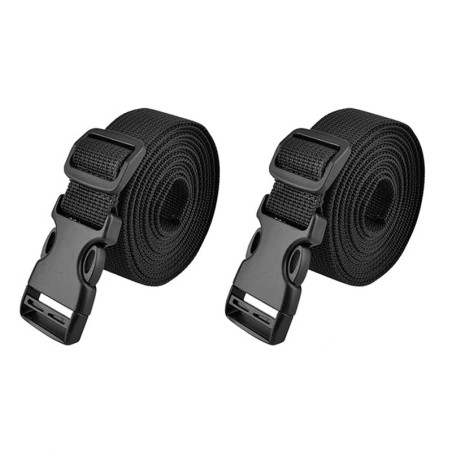 Jeu de 2 sangles à boucle à ouverture rapide