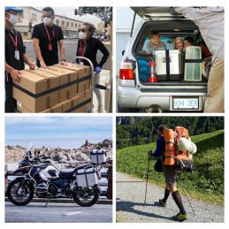 Sangles pour charges légères avec boucle de serrage rapide