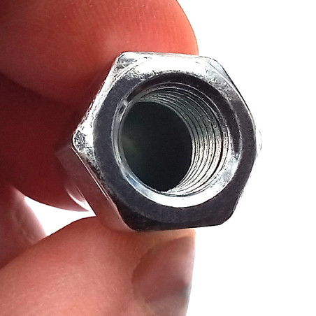 Lot De 5 Écrous Borgnes Ancien Stock - Diamètre 6 Mm - Pour Vélo Vintage, Puky, Draisienne