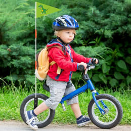 Assortiment de drapeau vélo avec 3 fanions originaux