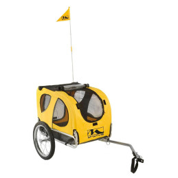 Remorque pour animaux M WAVE avec roues 16 pouces