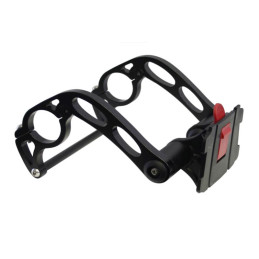 Attache au guidon pour panier vélo avant QFIX E120 modèle bas
