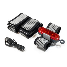 Eclairage de course avec brassard réfléchissant STADIUM Run