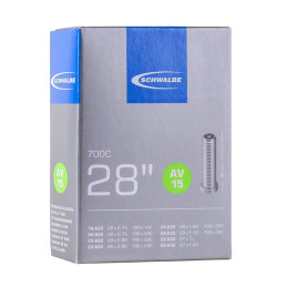 Chambre a air velo 700 x 18-25 valve schrader - AV15 Schwalbe