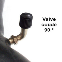 Chambre à air 12 x 1/2 x 1.75/2 1/4 schrader coudée