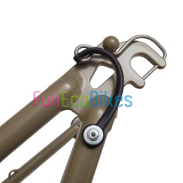 Bras d'attelage bob ibex 26" fo0510 argent 26