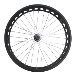 Roue AR FAT BIKE 26 pouces avec moyeu frein à disque et axe rapide