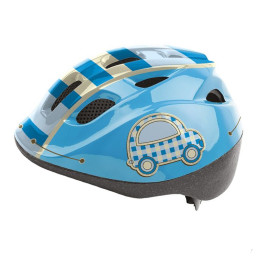 Casque enfant bébé Driver Bleu avec réglage arrière 46-53 cm