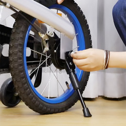 Béquille Latérale Pour Vélo Enfant - Compatible Vélos 12 à 20 Pouces (30.5 à 50.8 Cm) - Installation Facile