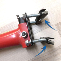 Collier trail gator sur vélo tracté