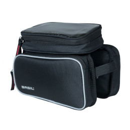 Sacoche double sur tube de cadre 1,5L noir Basil Sport Design