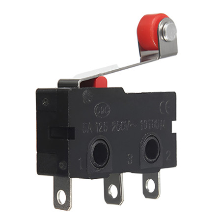 Interrupteur micro switch fin de course 5A 125V 250V à galet