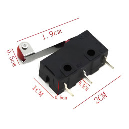 Micro Interrupteur de fin de course levier à galet 5A 125V 250V