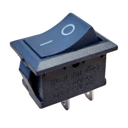 Interrupteur à bascule 250V 10A ON OFF Noir 2 Positions 2 Broches