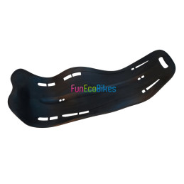 Siège en fibre résine pour vélo couché - Noir