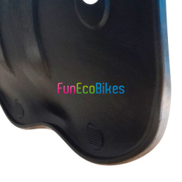 Siège en fibre résine pour vélo couché - Noir